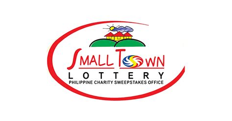 small town lottery logo